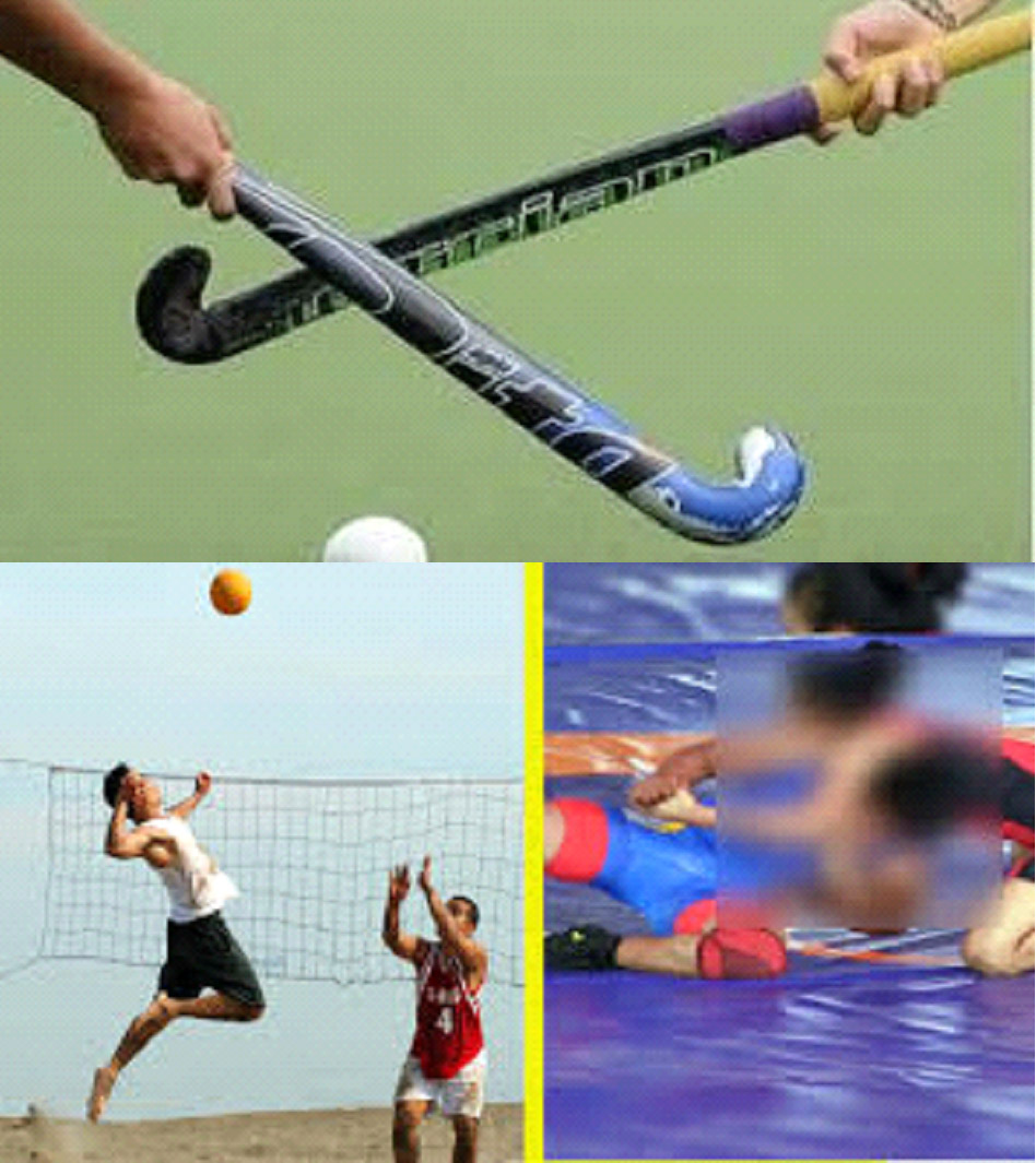 Trials for hockey, judo, volleyball and wrestling on 7th and 8th July at Indira Stadium Una
